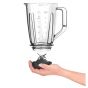 Moulinex Blendforce Countertop Blender with Attachments, 2 Liters, 600W, White - LM423125