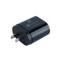 Notch GoPower Wall Charger, 20W, 2 USB Ports - Black
