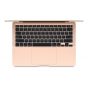 Apple MacBook Air A2337 Laptop, Apple M1 chip, 256GB SSD, 8GB RAM, 13.3 Inch, LCD IPS Display, 7 Cores GPU, macOS - Gold (Pre-Owned), Grade A, 6 Months Warranty