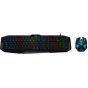 Porsh Dob Wired USB Gaming Keyboard and Mouse, Black - KM 830 GX