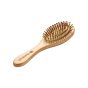 Rush Brush Oval Bamboo Paddle Brush - Beige 