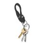 كابل ميكرو USB اس بي اس مع ميدالية مفاتيح، 12 سم، اسود - TECABLEMICROPORTK