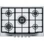Franke Gas Built-In Hob, 5 Burners, Stainless Steel- FHTL 755 4G TC XS C