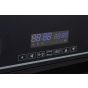 بوتجاز غاز وكهرباء بريميوم اى شيف بلس، 5 شعلات، ستانلس ستيل/اسود - PRM6090GS-AC-383-IDSH-S-F