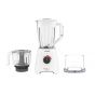 Moulinex Blendforce Countertop Blender with Attachments, 2 Liters, 800W, White - LM42X2EG