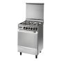 Universal New Classic 4 Burners Stainless Steel Cooker, Silver - 4508NC- G