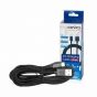كابل شحن USB فئة A الى USB فئة C اوفيو لبلايستيشن 5، طوله 3 متر– اسود