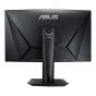 Asus TUF Gaming 27 Inch, 165Hz, 1ms, WQHD Curved Gaming Monitor, Black - VG27WQ