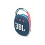 JBL Clip 4 Portable Bluetooth Speaker, Blue - JBLCLIP4BLUP