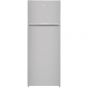 Beko Freestanding Refrigerator, No Frost, 2 Doors, 16 FT, Silver - RDNE455K21S