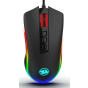 ماوس العاب سلكي ريدراجون كوبرا، 10000 نقطة لكل بوصة، RGB، اسود M711- 