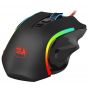 Redragon Griffin Wired Gaming Mouse, Black - M607
