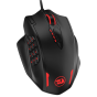 Redragon IMPACT MMO Wired Gaming Mouse, Black - M908
