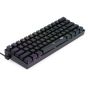 كيبورد العاب سلكية ريدراجون K630 RGB ميكانيكية - اسود