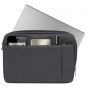 Rivacase Central Laptop Sleeve, 13.3 Inch, Black - 8203