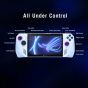 Asus ROG Ally Handheld Gaming Console, 7 Inch FHD, 512GB NVMe SSD, 16GB RAM, White - RC71L-NH022W 