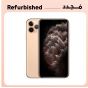 ابل ايفون 11 برو ماكس مجدد، 256 جيجا، 4 جيجا رام، شبكة 4G LTE، شريحة اتصال واحدة - ذهبي، فئة بلاتنيوم، ضمان 12 شهر