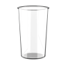 Fresh Hand Blender with Attachments, 800 ml, 1100 Watt, Black - HB-1100N