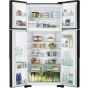Hitachi No Frost Side-By-Side Refrigerator, 760 Liters, Inverter, Black - RW760PUK7GBK
