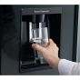 Hitachi No Frost Side-By-Side Refrigerator, 760 Liters, Inverter, Black - RW760PUK7GBK