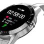 Lemonda S11 Multi-function Smart Watch, 1.28-inch, Silicon Band, Silver