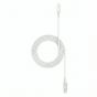 Mophie Essentials USB-C to Lightning Charging Cable, 60 Watt, 2 Meters - White