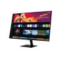 شاشة سمارت سامسونج 32 بوصة، بدقة 4K UHD، تردد 60 هرتز، اسود - LS 32 BM700UMXZN