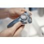 Philips Series 7000 Wet & Dry Electric Shaver For Men, Blue - S7370/12