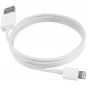 Lightning to USB Charger and Sync Cable, 8 Pin, 1 Meter, White