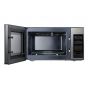 Samsung Microwave Oven with Grill, 40 Litres, 1000 Watt, Silver and Black - MG402MADXBB