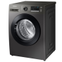 Samsung Front Load Automatic Washing Machine, 7 KG, Inverter Motor, Inox- WW70T4020CX1AS