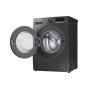 Samsung Front Load Automatic Washing Machine, 7 KG, Inverter Motor, Inox- WW70T4020CX1AS