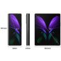 Samsung Galaxy Z Fold2 Dual Sim, 256GB, 12GB RAM, 5G - Mystic Black