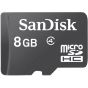 بطاقة ذاكرة سانديسك مايكرو SDHC فئة 4، 8 جيجا - SDSDQM-008G-B35