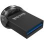 فلاش درايف USB سانديسك الترا فيت، 32 جيجا، USB 3.1، اسود - SDCZ430-032G-A46