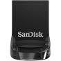 فلاش درايف USB سانديسك الترا فيت، 32 جيجا، USB 3.1، اسود - SDCZ430-032G-A46