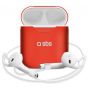 SBS Silicone Kit For Apple Airpods, Red - TEAIRPODSKITR
