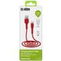 SBS Micro USB Charge and Data Transfer Cable, 1 Meter, Red - TECABLEMICROR