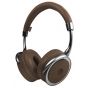 SBS Slide On-ear Wireless Headphones with Microphone, Brown - TTHEADPHONEBTSLIDEB