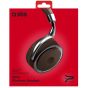 SBS Slide On-ear Wireless Headphones with Microphone, Brown - TTHEADPHONEBTSLIDEB