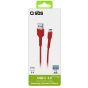 كابل USB فئة C اس بي اس، 1.5 متر، احمر- TECABLEMICROC15R