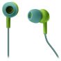 SBS Stereo In-ear Wired Earphones with Microphone, Green - TEPOPEARSETG
