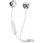 SBS In-ear Wireless Metal Earphones with Microphone, White - TEEARBT701W