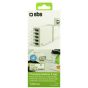 SBS Charging Station with 5 USB ports, 7000mAh, White - TTTRAV5USB7A
