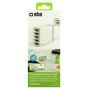 قاعدة شحن اس بي اس بـ 5 منافذ USB، بقوة 7000 مللي أمبير، ابيض- TTTRAV5USB7A
