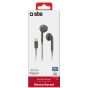 SBS Studio Mix 55 c Wired Earphones with Microphone, Grey - TEEARTYCAPG
