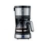 Severin Compact Filter Coffee Machine, 560ml, 750 Watt, Black and Silver - KA 4819
