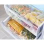 Sharp No-Frost Upright Freezer, 7 Drawers, Black - FJ-EC27(BK)