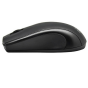 Porsh Dob Wired USB Optical Mouse, Black - M 8400