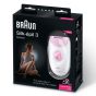 Braun Silk-epil 3 3270, Dry Epilator - White and Pink